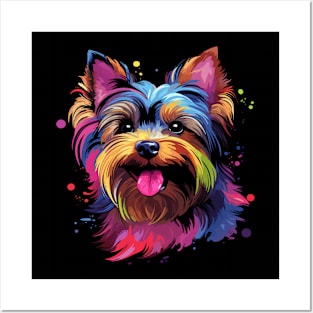 Yorkshire Terrier Happiness Posters and Art